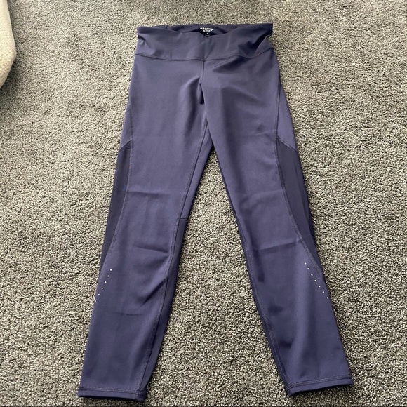 2/$25 🟣Purple old navy workout leggings with mesh - Picture 1 of 6